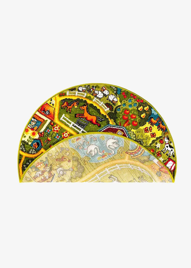 Barnmattor är mjuka, lekfulla och tåliga. Skapade för att ge både komfort och färgglad glädje i barnrummet.