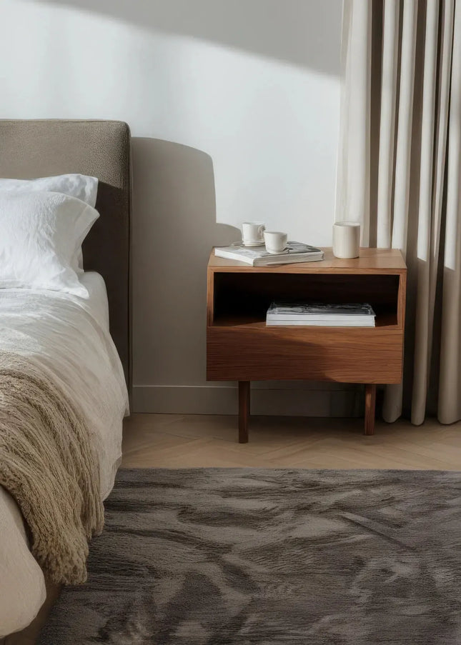 Ryamattor är mjuka, fluffiga och inbjudande. Den höga luggen ger en varm och mysig atmosfär i både vardagsrum och sovrum.